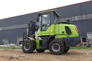 Carretilla elevadora todoterreno de exportación directa de fábrica, carretilla elevadora todoterreno diésel CE ISO de 5 toneladas, rendimiento fiable, precio barato de venta, vendedor - Product Image 4