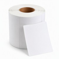 Rouleau d'étiquettes d'expédition thermiques directes 100x150mm - Papier autocollant pour bordereaux d'expédition pour imprimante thermique logistique express