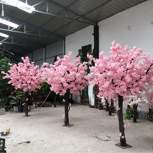 زينة الزفاف بسعر الجملة الأزياء الكرز أزهار زهرة قوس الاصطناعي شجرة - Product Image 6