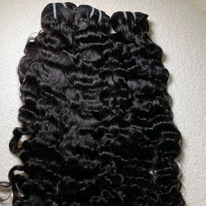 ผมต่อแท้จากอินเดียแบบเวฟ/ตรงและหยิก  แบบรีมี่  แบบเวอร์จิ้น  แบบเครื่องเย็บสองชั้น  ทุกสี  นำเข้าโดยตรงจากอินเดีย - Product Image 5