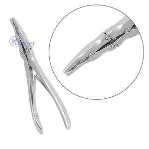 Pince à gouge Friedmann par Instrument chirurgical dentaire orthodontique manuel en acier inoxydable allemand avec tête droite étroite - Product Image 2