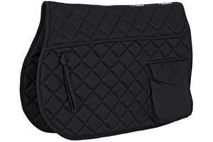 CLOVELIS IMPEX ขายส่งแผ่นรองอานม้าผ้าซาตินแบบมีกระเป๋า โรงงานส่งออกแผ่นรองอานม้าทันสมัยสำหรับผู้ซื้อต่างประเทศ - Product Image 2