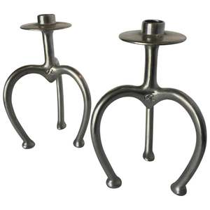 Candelabre en argent de style royal, support de bougie pour la maison, l'hôtel, support de bougie pilier, candelabre poli brillant - Product Image 5