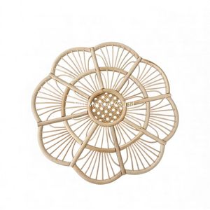 งานตกแต่งผนังดอกไม้ทำมือ ศิลปะงานสานจากธรรมชาติ สำหรับห้องเด็กอ่อน ห้องเด็ก และตกแต่งบ้าน - Product Image 2