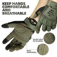 Gants tactiques transfrontaliers à écran tactile, antidérapants, pour moto, entraînement, sport, promotionnels pour les fans