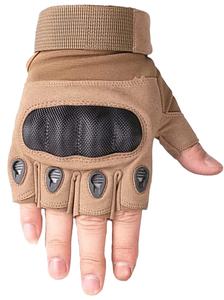 Gants de sécurité demi-doigts respirants flexibles pour la protection de l'écran tactile de sport de travail de cyclisme de moto gants confortables - Product Image 5