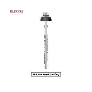 Vis de toiture à double rondelle de qualité supérieure, parfaite pour les systèmes de toiture à structure en acier - Product Image 1
