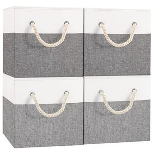 Cestas de Lavandería Plegables Rectangulares Modernas con Bolsa de Almacenamiento Extraíble y Asa (Contenedor de Alimentos con Capacidad de 1-3L) - Product Image 1