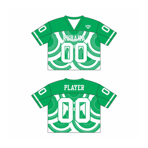 Personalizable Vintage Streetwear Fútbol Entrenamiento Deportes Top Transpirable Protección Malla Camiseta Gráfico Fútbol Americano Jersey - Product Image 1