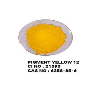 Polvo de pigmento amarillo 12 orgánico de alta calidad para impresión de tinta solvente de calidad y recubrimiento de pintura para uso en pintura - Product Image 4