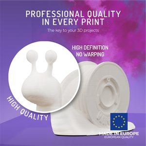 Filamento WINKLE PLA HD de 1.75mm, 1kg, para Impresora 3D, Alta Tolerancia 0.05mm, Compatible con Cama Caliente de 190-230°C, Biodegradable, Fácil de Imprimir - Product Image 2