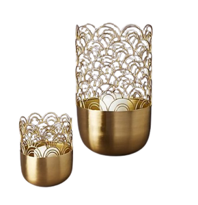 Haute qualité et meilleure fabrication bougeoir Design moderne métal bougeoir votif décoration de la maison accessoires d'éclairage - Product Image 3