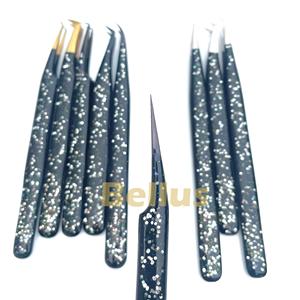 Kit de pince à épiler d'extension de cils en acier inoxydable de haute qualité - Product Image 1