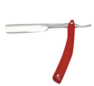 Logo gratuit Rasoir demi-lame pour visage Bikini sous les bras avec corps en acier-Rasoir de barbier - Product Image 1