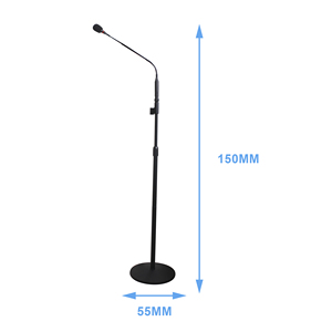 T Max 1700mm Professional Studio Adjustable <strong>Mic</strong> Stands Clip Mike Stand Floor Tripod Holder Long Standing Microphone with Phantom - Product Image 1