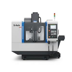Nouvelle arrivée : Machine de fraisage CNC 5 axes compacte, machine CNC multi-axes pour l'usinage de pièces métalliques complexes, utilisation en usine - Product Image 5