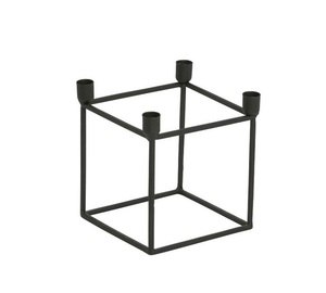 Soporte votivo de mesa con cable de hierro negro al por mayor para el hogar y la boda para Decoración Otros candelabros linternas y tarros de velas disponibles - Product Image 5