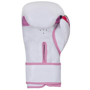 Guantes de Boxeo con Diseño Floral, Guantes de Boxeo de Moda para Entrenamiento de MMA, Guantes de Boxeo de Cuero PU con Acolchado Grueso para Entrenamiento - Product Image 3