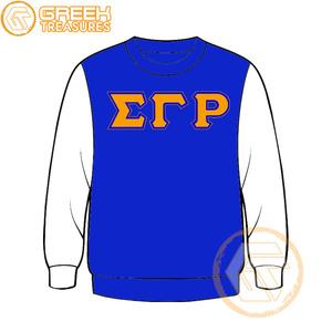 Sigma เสื้อสเวตเชิ้ตผ้าฟลีซผ้าฝ้ายคอตตอนลายแกมม่า Rho ปักแบบสวมหัวเสื้อแจ็คเก็ตสตรีสไตล์กรีกตามสั่ง - Product Image 5