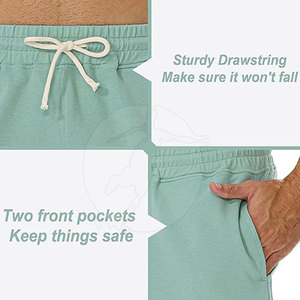 Pantalones cortos para correr de último diseño Pantalones cortos para correr de gimnasio para hombre Pantalones cortos para correr personalizados de moda - Product Image 3