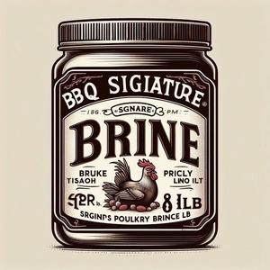 Marque privée Tendance BBQ Signature Saumure parfaite pour griller et fumer Made in USA Label Design Services - Product Image 3