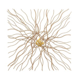 Arte de pared de diseño personalizado, decoración del hogar pulida en oro, artes de pared de lujo con artículo de decoración colgante de pared único de suministros indios - Product Image 2