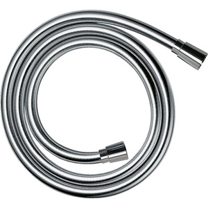 Tuyau de douche chromé Hansgrohe HG ISIFLEX B 800 mm, accessoires pour salle de bain et toilettes - Product Image 1