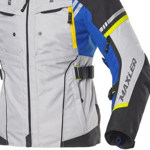 Veste en textile imperméable respirante légère homologuée CE niveau 2 pour hommes, vêtements de sport, grande taille, aérations courtes, moto - Product Image 5