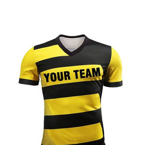 Uniforme de fútbol personalizado de alta calidad, secado rápido, transpirable, ropa de fútbol, camiseta de fútbol, camiseta de fútbol - Product Image 5