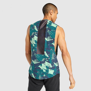 Nouveau été vêtements de fitness sans manches sur mesure hommes débardeur/conception OEM O cou hommes débardeur à vendre Service OEM - Product Image 6
