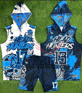 Uniforme 7v7 de Primera Calidad Hecho a Medida, Transpirable, Sin Mangas, para Todas las Temporadas, Ropa Deportiva para Equipos de Fútbol Americano Digital - Product Image 6