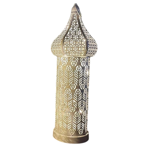 High Quality Brass <b>Vintage</b> Embossed <b>Lantern</b> With Polish Finished For Tabletop Decor Arabic <b>Lantern</b> For Home Decoration - Product Image 3