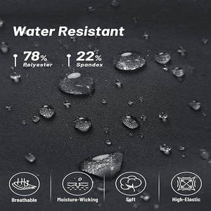 Leggings d'entraînement personnalisés taille haute pour femmes pour l'entraînement physique Gym et look de rue avec fermeture à la taille élastique Logo personnalisable - Product Image 6