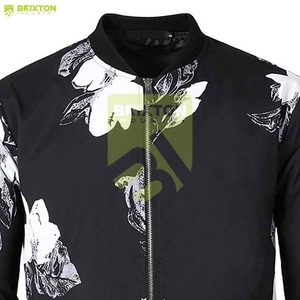Chaqueta Bomber de Cuello Alto para Hombre, de Alta Calidad, Estilo Casual, para Invierno, Venta Directa de Fábrica - Product Image 4