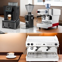 Fournitures Machine à café de luxe spécialisée petite 1 pièce 2 groupe deux simple double tête Machine à café expresso équipement de traitement pour magasin