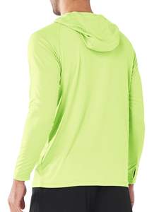 เสื้อฮู้ดสีมะนาวป้องกันแสงแดด/แขนยาว/น้ำหนักเบา/แห้งเร็ว/ป้องกันรังสียูวี/ระบายอากาศได้/กันน้ำ/กันลม/เสื้อฮู้ดตกปลา - Product Image 3