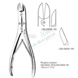 Utilizado en Cirugía Plástica y Neurocirugía para Recortar Pequeños Fragmentos Óseos o Tejidos Blandos en Áreas Delicadas - Product Image 2