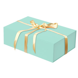 Grande boîte-cadeau de luxe 13.8x9x4.3 pouces fermeture magnétique de ruban de boîte de rangement pour la boîte d'emballage de luxe - Product Image 1