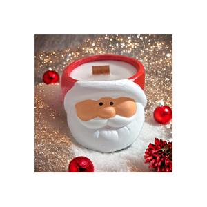 Portacandele decorativo babbo natale