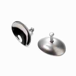 Protector Ocular Láser de Acero Inoxidable de Alta Calidad con Mango, Lente Resistente a Químicos, Diseño de Marco Completo para Cirugía Médica - Product Image 1