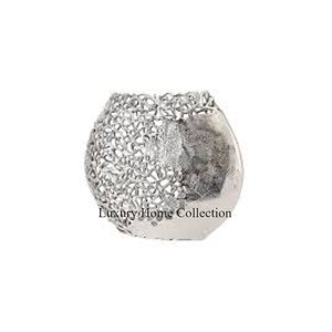 Shiny Polished Metal Flower <b>Vase</b> Silver Color Stainless Steel <b>Set</b> of <b>3</b> Flower Storage Pots and Planters Supplies From India - Product Image 2