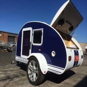 Mini Caravana de Lujo 4x4 Personalizada, Remolque de Campamento de Lujo para Exportación, Nuevas Caravanas de Viaje Mini Impermeables Plegables con Capacidad para 4 Personas - Product Image 1