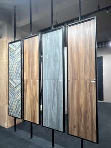 Carreaux vitrifiés en céramique émaillée de texture solide moderne de 600x1200mm pour l'application de mur et de plancher dans les appartements - Product Image 4