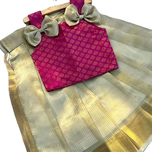 Đám cưới & tiếp nhận đặc biệt hoàn toàn khâu lần đầu tiên Dray sạch mô mềm vải lụa tay làm việc hợp thời trang lahenga ăn mặc với stole - Product Image 1