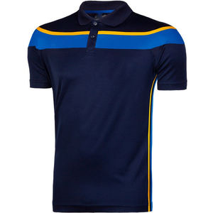 Polo de golf de haute qualité avec design personnalisé pour hommes, décontracté, intelligent, à manches courtes, revers brodé et style uni, vente en gros - Product Image 6