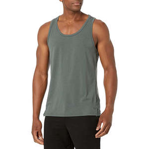 Débardeurs de sport pour hommes, décontractés, respirants, séchage rapide, écologiques, 100% coton, design personnalisé, sans manches, musculation - Product Image 1