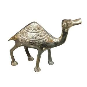 Camello de latón hecho a mano de alta calidad con grabado multicolor y acabado dorado para decoración, artesanías árabes de Metal, camello - Product Image 4