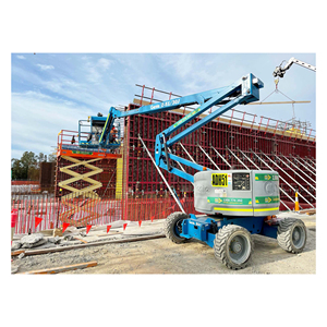 Elevador aéreo de servicio pesado Cherry Picker Alcance de 40 pies, pluma hidráulica y rotación de 360 para un acceso seguro de alto nivel - Product Image 4