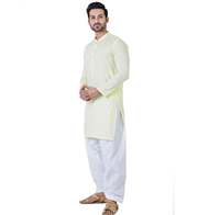 Costume de fête pour homme sur mesure, respirant, fabriqué au Pakistan, en tissu viscose de haute qualité, shalwar kameez cousu à la main