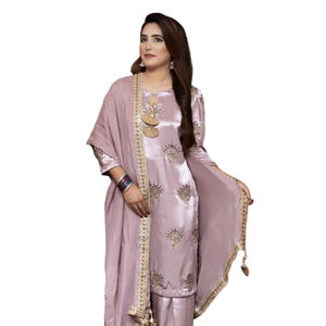 Women's Custom Logo Wedding Dress with Lace up Back Embroidered <b>Fabric</b> High Quality Traditional Ethnic Wear for Women - Product Image 4